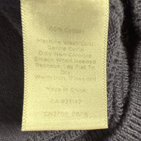 Talbots Women’s XL Blue 3/4 Sleeve Button Cardigan Sweater - Picture 5 of 9